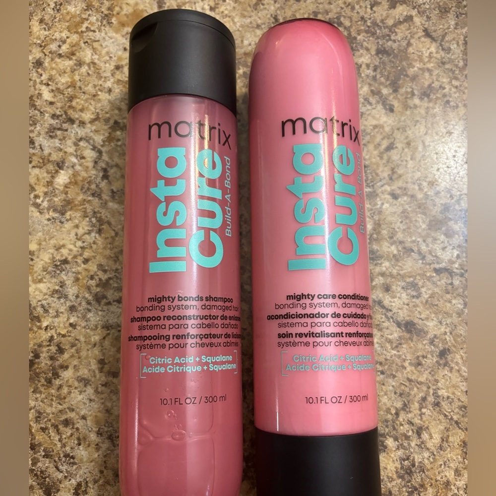 Bundle Set of Matrix Instacure Build Bond Shampoo & Conditioner, Brand N… - Picture 2 of 4